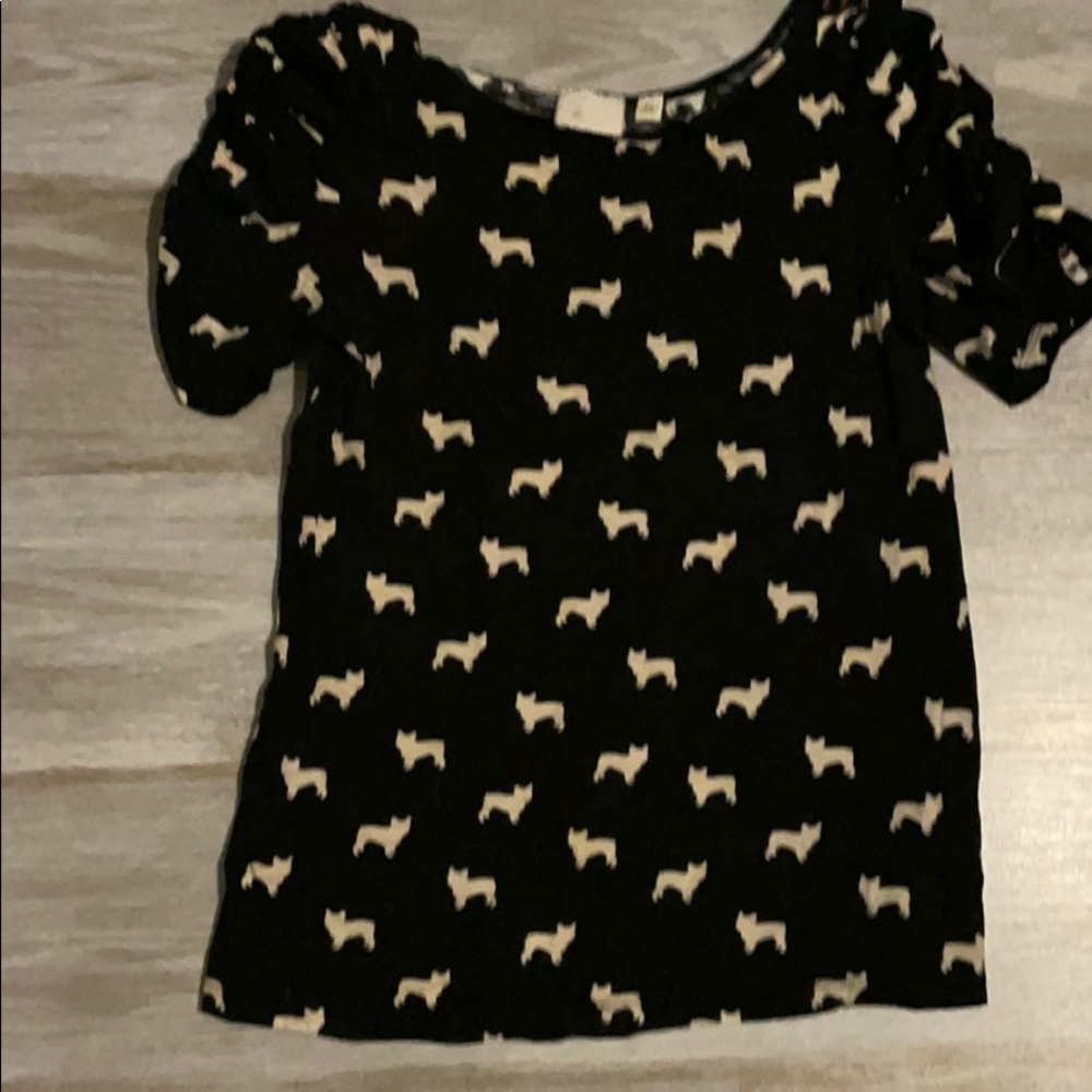 French Bulldog adorable shirt from Anthropologie